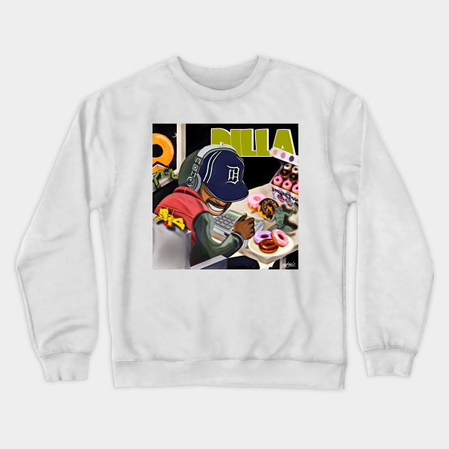 Mm..Doughnuts Crewneck Sweatshirt by Esoteric Fresh 